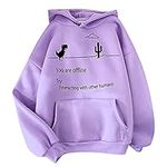 Holzkary with Pouch Cute Hoodies Wo