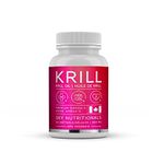 Sky Nutritionals NKO Krill Oil Softgels, Omega-3 Supplement, 500 mg, Antarctic Krill, 60 Count