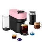 Nespresso Vertuo Pop+ De'Longhi Coffee and Espresso Maker with Milk Frother, Candy Pink