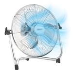 VonHaus Floor Fan 12" – 3 Speeds, Stand Included, 180° Tilt, Portable, Quiet Operation, 3 Blades, 1.5m Cable – Cooling Fan for Home, Office, Living Room, Bedroom, Garage, Workshop, Gym