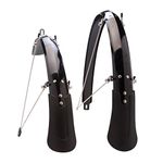 planet bike Cascadia alx Bike fenders - 700c x 43mm (Black)