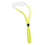 Chums Glassfloats Eyewear Retainer - Floating Glasses Strap & Sunglasses Holder for Water Sports & Boating - Yellow