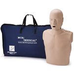 PRESTAN PP-AM-100M-MS Professional Adult CPR-AED Training Manikin with Feedback, Medium Skin, MCR Medical