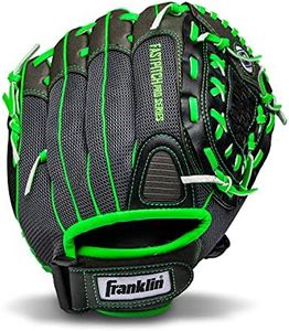 Franklin Sports Softball Glove - Windmill Fastpitch + Slowpitch Softball Glove - Green Softball Mitt - Right Hand Throw Adult + Youth - 12", Lime