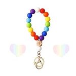 voorpleasy Rainbow Key Ring Bracele
