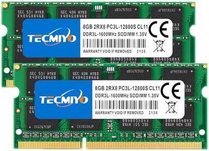 DDR3 RAM, DDR3 SODIMM 8GB DDR3L-1600 SODIMM (PC3-12800S), 16GB Kit (2x8GB) DDR3 RAM 16GB Laptop Notebook Computer Memory Ram Module-Green