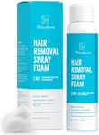 Hair Removal Cream for Women and Men: Sensitive Skin Hair Removal Spray Foam - Painless Bikini Line, Legs, Arms, Underarms