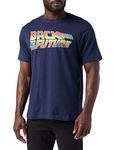 Unknown Men's Logo T Shirt, Blue (Navy Navy), M UK