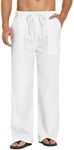 COOFANDY Men's Cotton Linen Casual 