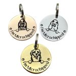 Personalised Engraved Dog ID Tag, Dog Breeds