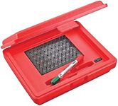 Starrett S4001-060 Precision Steel Pin Gauge Set, Sizes 0.011-0.060-