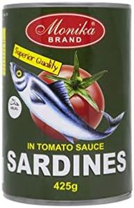 Monika Sardine Fish in Tomato Sauce, 425 g
