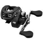 Lew's Fishing SS1HLA Speed Spool LFS Baitcasting Reel, 6.8: 1 Gear Ratio, 9Ss+1 RB Bearings, Left Hand, One Size, Black