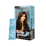 BBLUNT Salon Secret High Shine Crème Hair Colour, Natural Brown 4.31, 40g