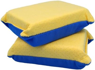 Sponge - Window Cleaner Tool for Car Windshield, Mirrors, Glass - Non-Scratch, Super Absorbent Window Cleaning Sponges - Car Cleaning Supplies 2-Pack - 6 X 4.5 X 2 in