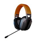 VERITY Sound Luxe Wireless Gaming Headset – Dual-Mode (2.4G+Bluetooth), 50mm Drivers, Detachable Mic, 45+ Hour Battery, Type-C Charging, Lightweight & Universal Compatibility