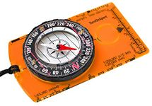 Orienteering Compass - Hiking Backpacking Compass - Advanced Scout Compass for Camping and Navigation - Boy Scout Compass for Kids - Professional Field Compass for Map Reading - Best Survival Gifts