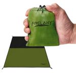 Frelaxy Pocket Picnic Blanket, Waterproof Beach Blanket, Compact Camping Blanket, Lightweight Outdoor Blanket for Beach Festival Camp Picnic Hiking Travel