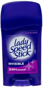 Mennen Lady Speed Stick, Women's Antiperspirant Deodorant, 45g, Invisible Cool and Fresh Roll On, 24Hr Protection