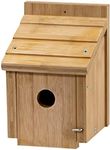 AUDUBON 991019 Deluxe Bamboo Wren House, Natural