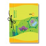 Navneet Youva YOUVA Botany Laboratory Book For College Students | 21 X 28.5 Cm | Hard Bound With Lace Binding | 1 Ruled / 1 Plain | 58 Pages | Pack Of 3