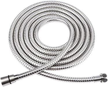 HOMEIDEAS 138 inches Shower Hose, 11.5 feet Extra Long 304 Stainless Steel Handheld Shower Head Hose Replacement, Flexible Hose Extension