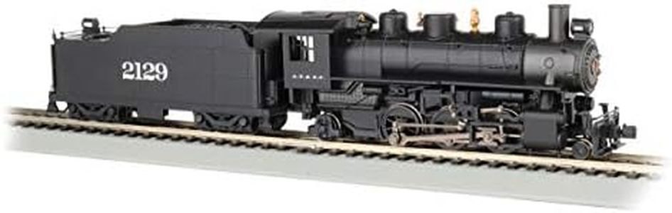 Prairie 2-6-2 Steam Locomotive w/Smoke & Tender - Santa Fe #2129 - HO Scale