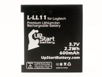 Replacement for Logitech MX Air Mouse Battery - Replacement for Logitech L-LL11 Mouse Battery (600mAh, 3.7V, Lithium-Ion)