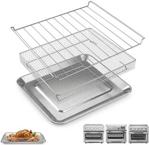 3PCS Baking Set for Cuisinart TOA-60/65/70 Air Fryer Oven, Basket Pan