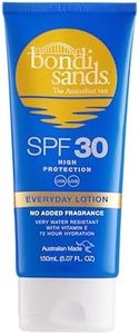 Bondi Sands Fragrance Free Sunscreen Lotion SPF 30 | Non-Greasy Broad-Spectrum Formula Moisturises, Soothes, and Protects Skin, Water Resistant Up To 4 Hours + Cruelty Free | 150 mL/5.07 Oz