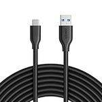 Anker USB C Cable, Powerline USB 3.0 to USB C Charger Cable (10ft) with 56k Ohm Pull-up Resistor for Samsung Galaxy Note 8, S8, S8+, S9, Oculus Quest, Sony XZ, LG V20 G5 G6, HTC 10 and More