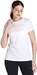 PUMA Logo Fill Women's Training Tee White T-Shirt Small