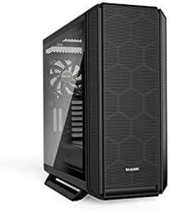 be quiet! Silent Base 802 Window ATX Midi Tower PC Case| 3 Pre-Installed Pure Wings 2 Fans | Sound Insulated | Tempered Glass Window | Black | BGW39