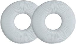 kwmobile Ear Pads Compatible with Sony MDR-ZX110 / MDR-ZX310 Earpads - 2X Replacement for Headphones - White