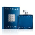 Azzaro Chrome Parfum, Mens Cologne, Fragrance For Men, Aromatic Citrus Fougère Notes, Christmas Gifts For Men,100 ml