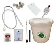 Almost Off Grid Deluxe Traditional Mead Honey Wine Making Complete Starter Kit - Makes 6 Bottles 4.5L - Homebrew Meadmaking Beginners Set