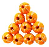 OneStore India(Geetanjali) Handcrafted Balls (Diameter-2 cm) for Arts/Crafts/Jewellery Making or for Deconation etc. (25, Orange)