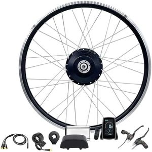 TDR 48V 500W E-Bike Conversion Kit 28" 29" Front Hub Gear Motor for 700C Wheels with 1.75 to 2.25 Inch Width