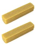 QWORK® 2pcs Sanding Belt Cleaning Block Sandpaper Cleaning Stick - 200 * 40 * 40 mm