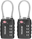 TSA Approved Cable Luggage Locks,Re