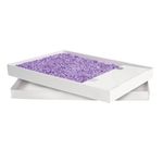 PetSafe ScoopFree Self-Cleaning Cat Litter Box Tray Refills with Lavender Non-Clumping Crystals, Disposable, 1-Pack