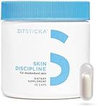 ZitSticka SKIN DISCIPLINE | Skin Enhancing Vitamin Supplement, Improves Clarity, Tone and Texture, (30 Capsules)