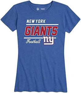 Giants Women's NFL Gameday T-Shirt - Royal, XX-Large