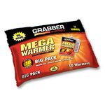 GRABBER WARMERS MWES10 12 Hour (10 Pack) 10PK Mega 12HR Warmer, 10 Count (Pack of 1)