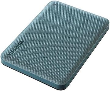Toshiba Canvio Advance V10 2TB USB 3.0 Portable External Hard Drive, Green