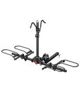 Young 200 lb 2-Bike Rack Hitch Mount Platform Style for Cars Trucks SUVs Minivans, fits MTB Gravel Road Bike with Up to 5-inch Fat Tire Carrier Rack - 2" Hitch Receiver