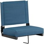 Flash Furniture Teal Stadium Chair