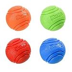 Vitalili 4 PCS Rubber Balls for Dog