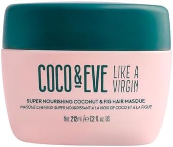 Coco & Eve Like a Virgin Hair Masque - Coconut & Fig Hair Mask for Dry Damaged hair with Shea Butter & Argan Oil for Hair Repair & Hydration | Deep Conditioning Mask Hair Treatment (212 ml)