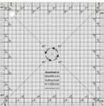 Isomars Square Quilting Scale - 6.5"